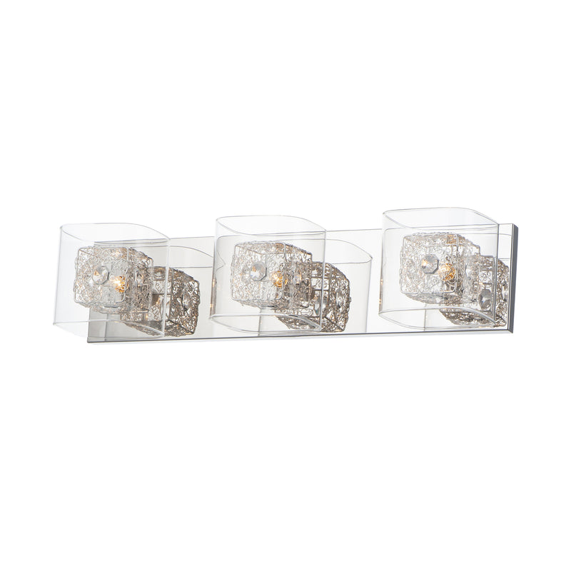 Gem Bath Vanity with PC Shade by ET2 - 3-Light