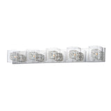 Gem Bath Vanity with PC Shade by ET2 - 5-Light