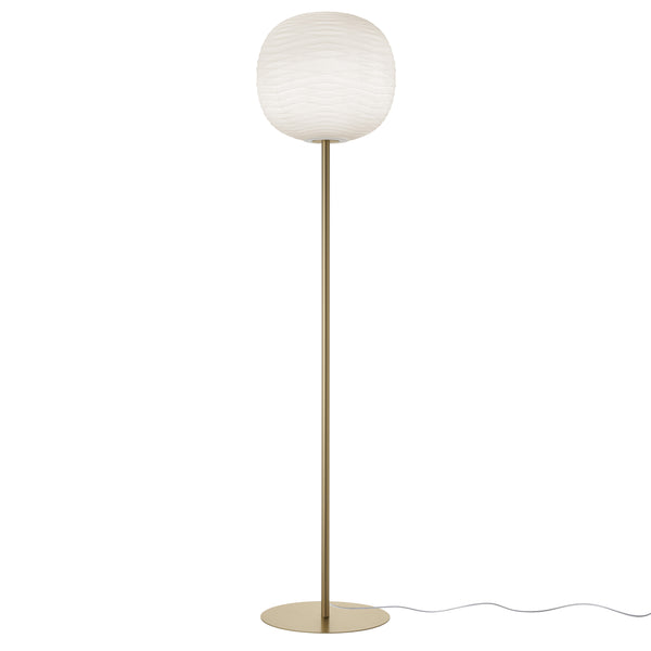 Gem Floor Lamp Gold By Foscarini