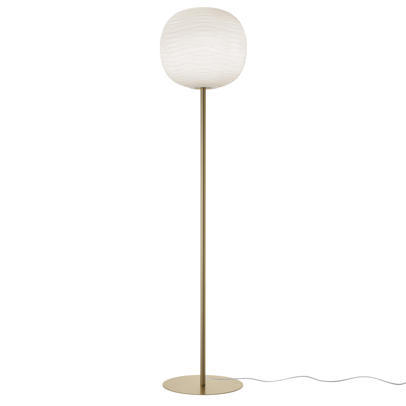 Gem Floor Lamp Gold By Foscarini