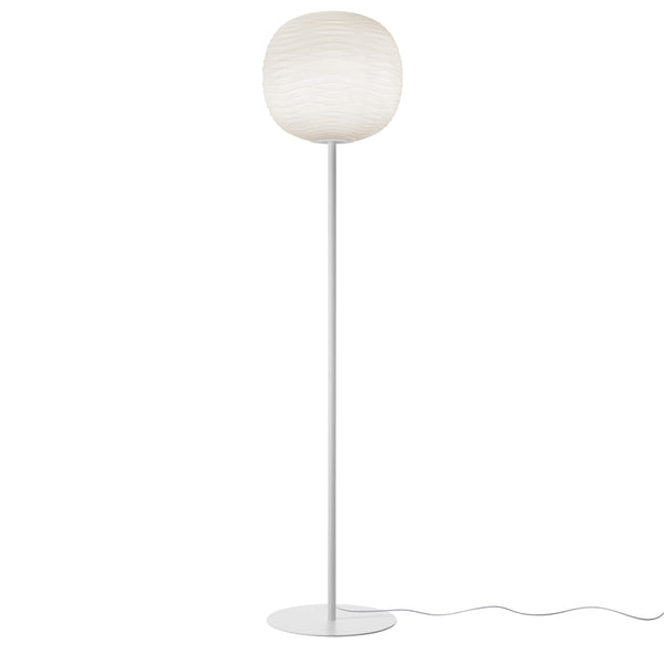 Gem Floor Lamp White By Foscarini