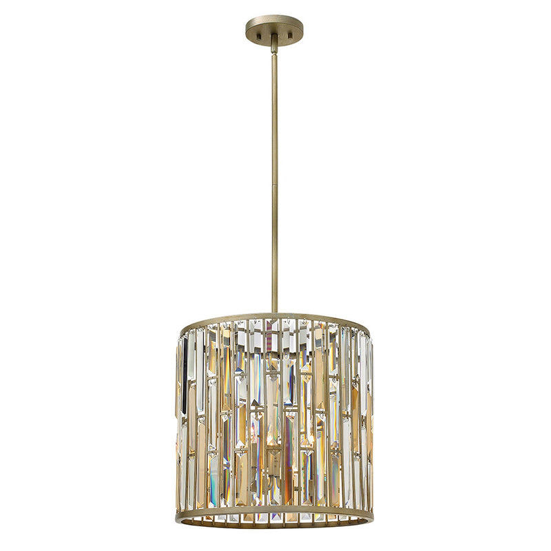 Gemma Large Convertible Drum - Silver Leaf - by Fredrick Ramond
