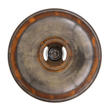 Geneva Flush Light Fitting - Antique Silver