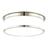 Geneva Flush Mount - 15.25 Inch - Polished Nickel by Hudson Valley