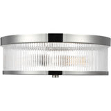 Geneva Flushmount — 14", Polished Nickel