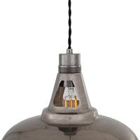 Geneva Industrial Pendant - Antique Silver