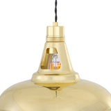 Geneva Industrial Pendant - Polished Brass