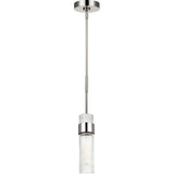 Geneva Pendant — 3 3/8", Polished Nickel