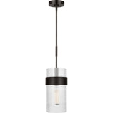 Geneva Pendant — 7", Aged Iron