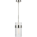 Geneva Pendant — 7", Polished Nickel