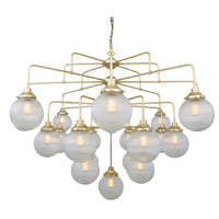 Genoa Chandelier - Polished Brass