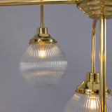 Genoa Chandelier - Polished Brass