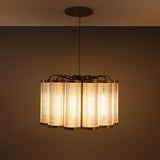 Genoa Chandelier Satin Brass