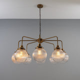Genoa Single Tier Chandelier - Antique Brass
