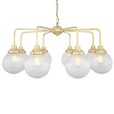 Genoa Single Tier Chandelier - Polished Brass