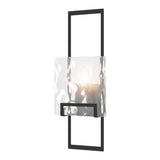Geo Wall Sconce in Black, Clear Glass by Hubbardton Forge