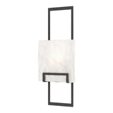 Geo Wall Sconce in Natural Iron, Frosted Glass by Hubbardton Forge