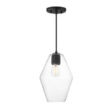 Geode Mini Pendant Black by Maxim Lighting