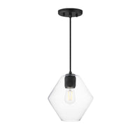 Geode Pendant Black by Maxim Lighting