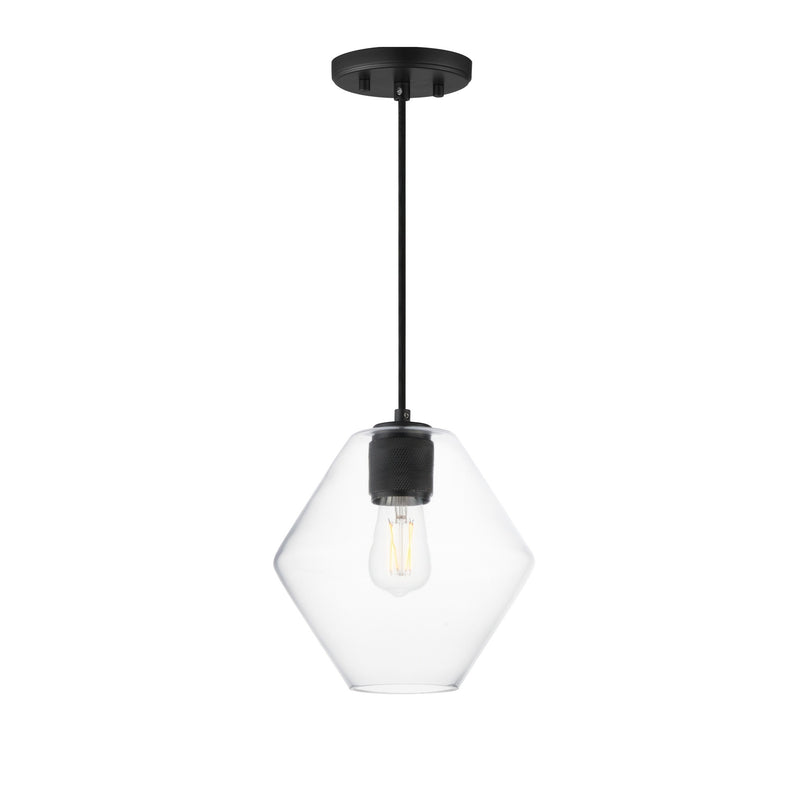 Geode Pendant Black by Maxim Lighting