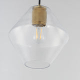 Geode Pendant Natural Aged Brass by Maxim Lighting