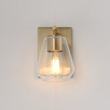 Geode Vanity Light Natural Aged Brass by Maxim Lighting