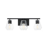 Geode Vanity Light Black by Maxim Lighting