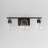 Geode Vanity Light Black by Maxim Lighting