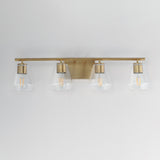 Geode Vanity Light Natural Aged Brass by Maxim Lighting
