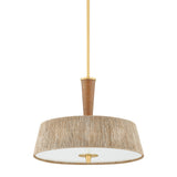 George Pendant - 22 Inch - Aged Brass by Hudson Valley