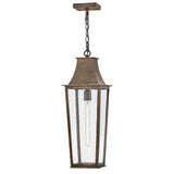 Georgetown Large Hanging Lantern - Burnished Bronze - by Hinkley