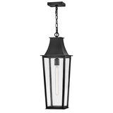 Georgetown Large Hanging Lantern - Black - by Hinkley