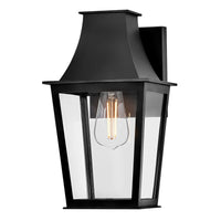 Georgetown Wall Mount Lantern - Black - by Hinkley