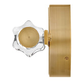 Georgette LED Vanity - Large, Lacquered Brass - by Hinkley