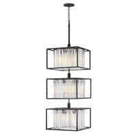 Giada Double XL Multi Tier - Black - by Hinkley