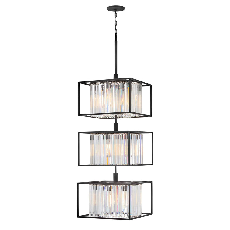 Giada Double XL Multi Tier - Black - by Hinkley