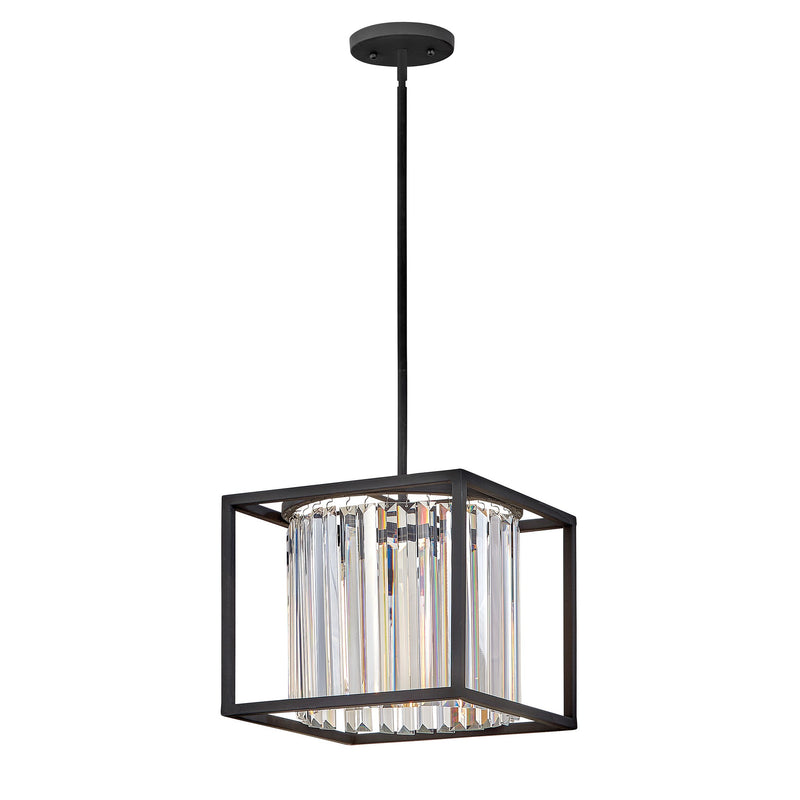 Giada Medium Convertible Pendant - Black - by Hinkley