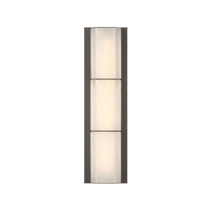 Gibraltar Outdoor Wall Sconce 18 Inch Sand Bronze by Eurofase
