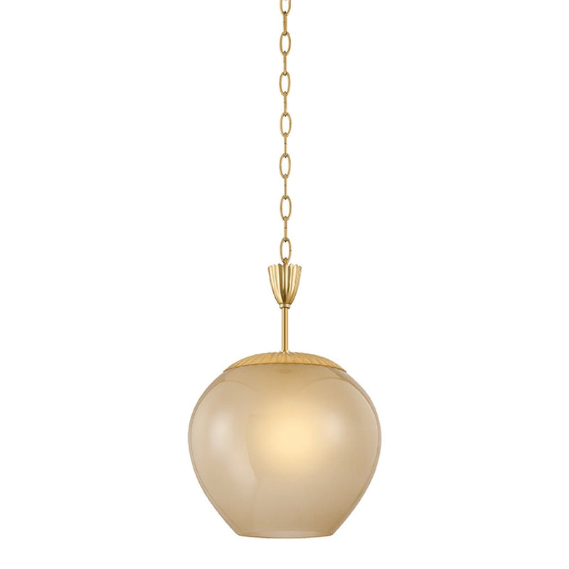 Gilda Pendant - Aged Brass