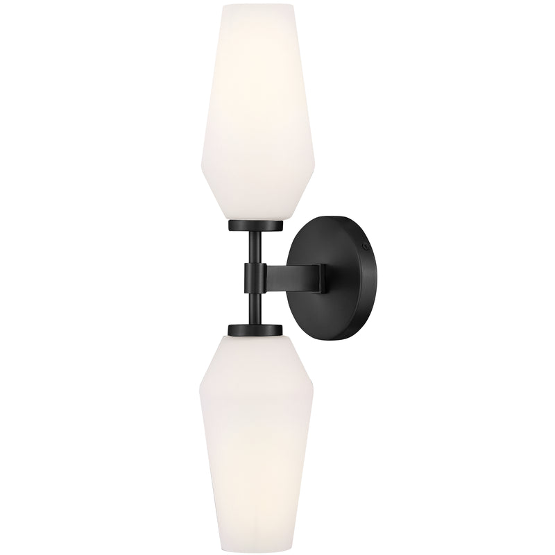 Gio Wall Sconce Black By Lark Living