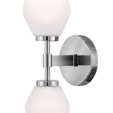 Gio Wall Sconce Chrome By Lark Living - Detailed View1