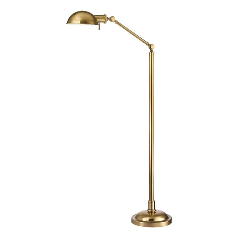 Girard Floor Lamp - Vintage Brass by Hudson Valley