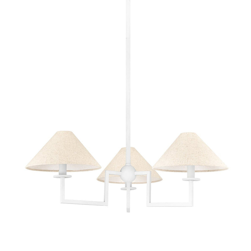 Gladwyne Chandelier - Texture White