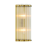 Glasbury Wall Light Gold By Eurofase Side View