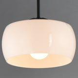 Glazed Pendant Light White Black By Maxim Lighting - Detailed View4