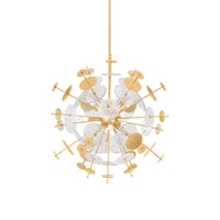 Gleason Chandelier - 9 Light by Corbett