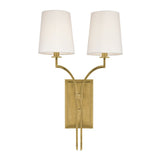 Glenford Wall Sconce - 13 Inch - Aged Brass by Hudson Valley