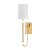 Glenmont Wall Sconce - 5.25 Inch - Aged Brass by Hudson Valley