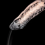Glissade LED Table Lamp detail in Oil Rubbed Bronze, by Hubbardton Forge