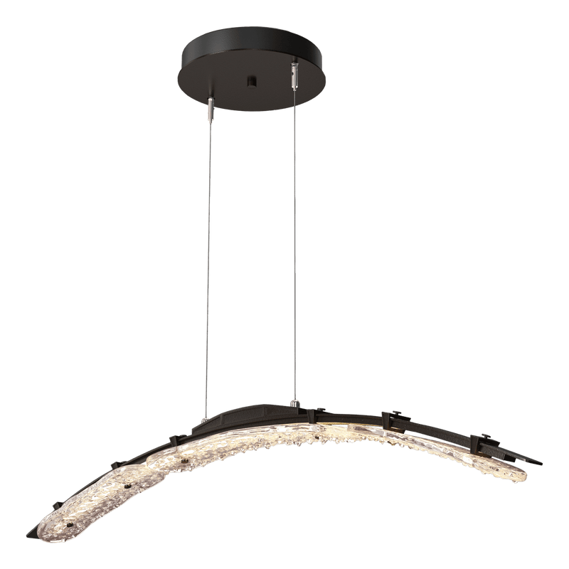 Glissade Linear Pendant Large Oil Rubbed Bronze By Hubbardton Forge